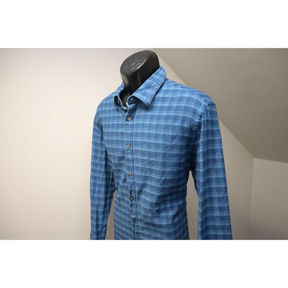 Hugo Boss Dress Shirt Regular‎ Fit Long Sleeve Plaid Button Up Mens Sz XL